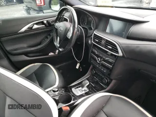 2017 Infiniti QX30 Sport with VIN SJKCH5CP4HA015292, listed as a Copart auction lot 71098904 with 0 mi miles and Salvage Title. Bid and sale history available at carsss.com. Image 8.