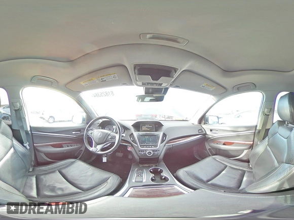 2016 Acura MDX w/Tech with VIN 5FRYD4H4XGB038321, listed as a Copart auction lot 81825384 with 155,598 mi miles and Salvage Title. Bid and sale history available at carsss.com. Image 16.