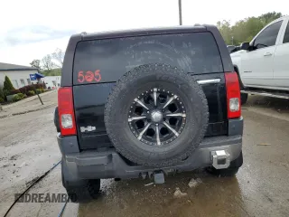 2007 Hummer H3 SUV with VIN 5GTDN13E078120322, listed as a Copart auction lot 72453664 with 238,263 mi miles and Non Repairable. Bid and sale history available at carsss.com. Image 6.