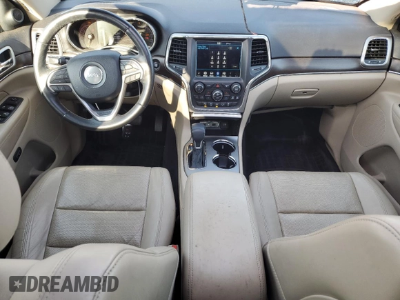 2018 Jeep Grand Cherokee Limited with VIN 1C4RJFBG0JC298468, listed as a Copart auction lot 82975214 with 57,499 mi miles and Salvage Title. Bid and sale history available at carsss.com. Image 8.