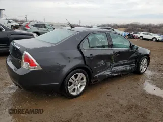 2007 Ford Fusion SEL with VIN 3FAHP02117R156844, listed as a Copart auction lot 47004605 with 208,403 mi miles and Salvage Title. Bid and sale history available at carsss.com. Image 3.