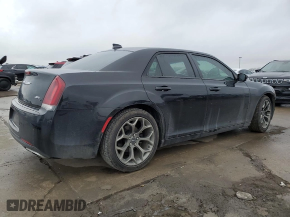 2015 Chrysler 300 with VIN 2C3CCABG7FH932063, listed as a Copart auction lot 45519425 with 122,107 mi miles and Salvage Title. Bid and sale history available at carsss.com. Image 3.