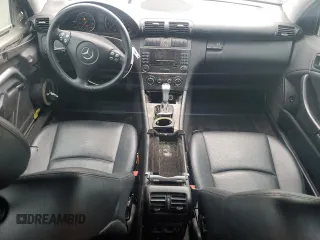 2005 Mercedes-Benz C 230 Kompressor with VIN WDBRN40J55A651472, listed as a Copart auction lot 49505994 with 266,385 mi miles and Salvage title. Bid and sale history available at DreamBid. Image 8.