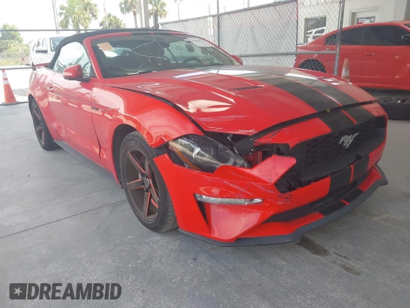 2018 Ford Mustang EcoBoost Premium с VIN 1FATP8UH7J5142475, выставлен на аукционе IAAI как лот 42670716 с пробегом 89 974 миль миль и . История ставок и продаж доступна на DreamBid. Изображение 1.