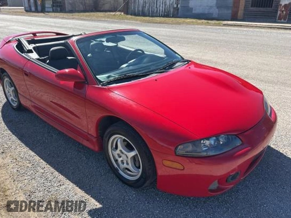 1998 Mitsubishi Eclipse GS with VIN 4A3AX35G7WE012565, listed as a Copart auction lot 47090225 with 91,716 mi miles and Clean Title. Bid and sale history available at carsss.com. Image 1.