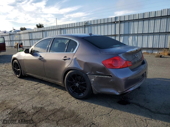 2013 Infiniti G37 Sedan Journey with VIN JN1CV6AP4DM717015, listed as a Copart auction lot 64874344 with 163,420 mi miles and Salvage Title. Bid and sale history available at carsss.com. Image 2.