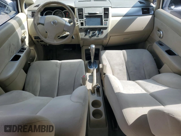 2007 Nissan Versa S with VIN 3N1BC13E77L456008, listed as a Copart auction lot 58585505 with 150,004 mi miles and Salvage title. Bid and sale history available at DreamBid. Image 8.