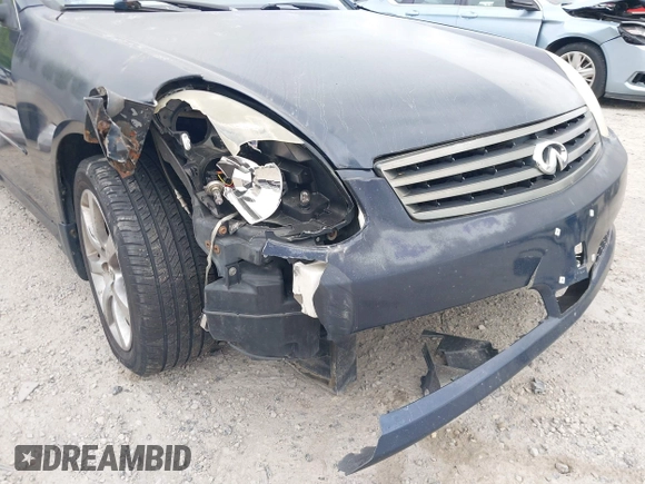 2006 Infiniti G35 with VIN JNKCV51F86M617631, listed as a IAAI auction lot 42204725 with Not Provided miles and . Bid and sale history available at DreamBid. Image 6.
