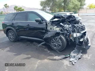 2024 Nissan Pathfinder S with VIN 5N1DR3AA5RC307252, listed as a IAAI auction lot 42191685 with 5,706 mi miles and . Bid and sale history available at DreamBid. Image 1.