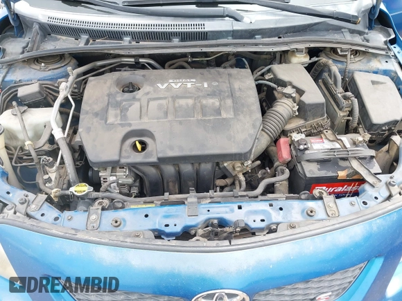 2009 Toyota Corolla with VIN 1NXBU40E49Z065984, listed as a IAAI auction lot 42037667 with 187,015 mi miles. Bid and sale history available at carsss.com. Image 10.