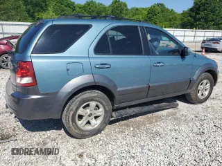 2003 Kia Sorento LX with VIN KNDJC733235055552, listed as a Copart auction lot 56196055 with 109,995 mi miles and Salvage title. Bid and sale history available at DreamBid. Image 3.