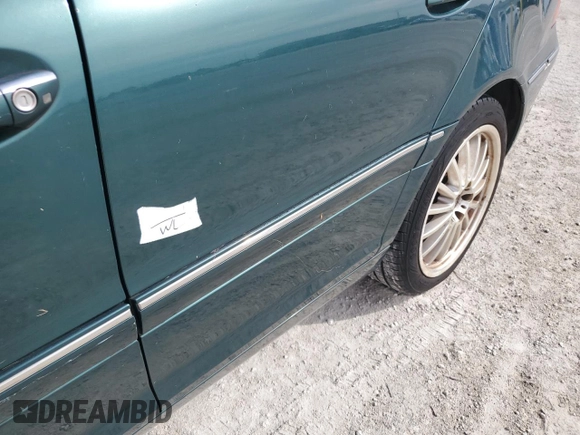 2001 Mercedes-Benz C 320 with VIN WDBRF64J51F046612, listed as a Copart auction lot 47940575 with Not Provided miles and Non Repairable. Bid and sale history available at DreamBid. Image 12.