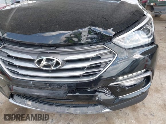 2018 Hyundai Santa Fe 2.0T with VIN 5XYZU4LA9JG536741, listed as a IAAI auction lot 42160866 with 86,356 mi miles and . Bid and sale history available at DreamBid. Image 6.