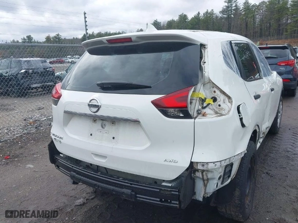 2017 Nissan Rogue SV with VIN 5N1AT2MV5HC797204, listed as a IAAI auction lot 41886311 with 137,759 mi miles. Bid and sale history available at carsss.com. Image 16.