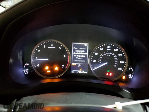 2017 Lexus IS 200t z VIN JTHBA1D22H5049141, wystawiony jako Copart lot #50064785 z przebiegiem 78 542 mil mil oraz Szkoda całkowita • Salvage title. Historia ofert i sprzedaży dostępna na DreamBid. Obrazek 9.