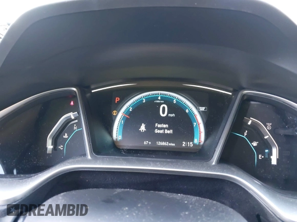 2016 Honda Civic Sedan EX-L with VIN 19XFC1F75GE042550, listed as a IAAI auction lot 41706840 with 126,862 mi miles. Bid and sale history available at carsss.com. Image 7.