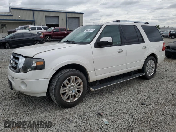 2012 Ford Expedition Limited with VIN 1FMJU1K57CEF51861, listed as a Copart auction lot 55236115 with 179,087 mi miles and Salvage title. Bid and sale history available at DreamBid. Image 1.