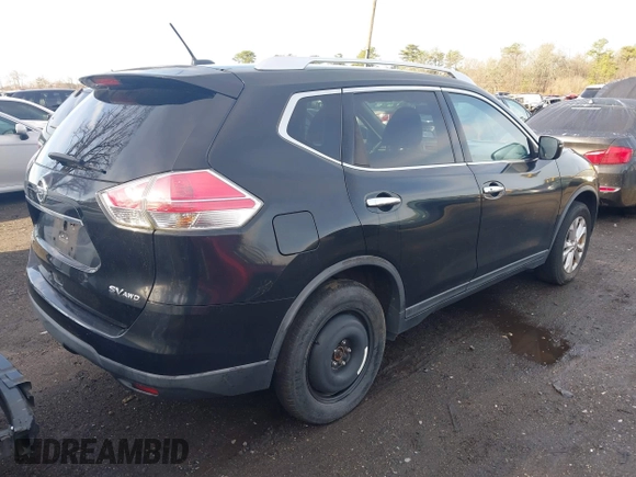 2016 Nissan Rogue SL with VIN KNMAT2MV1GP642662, listed as a IAAI auction lot 41879916 with 150,297 mi miles and . Bid and sale history available at DreamBid. Image 4.