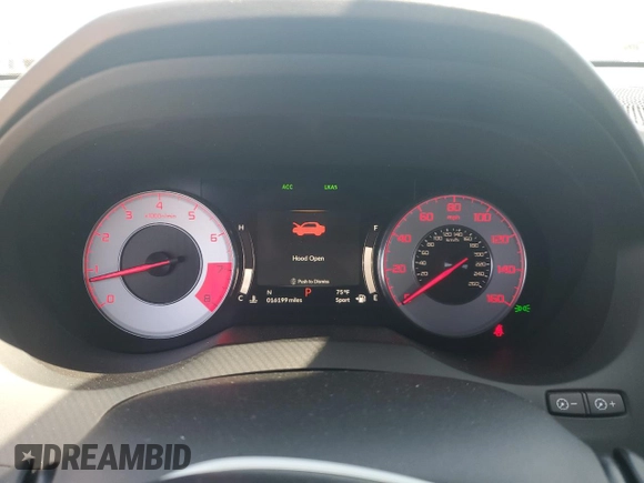 2021 Acura RDX w/A-Spec Package with VIN 5J8TC2H64ML000095, listed as a Copart auction lot 56062995 with 16,199 mi miles and Salvage Title. Bid and sale history available at DreamBid. Image 9.