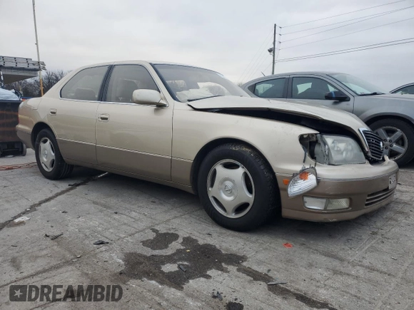 2000 Lexus LS 400 z VIN JT8BH28F5Y0167311, wystawiony jako Copart lot #85577644 z przebiegiem 194 390 mil mil oraz Szkoda całkowita • Salvage title. Historia ofert i sprzedaży dostępna na DreamBid. Obrazek 4.
