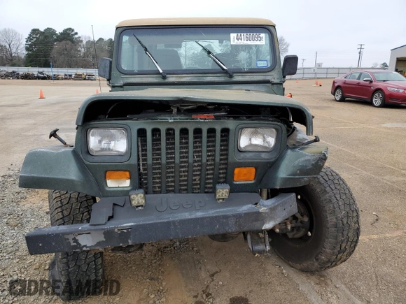 1995 Jeep Wrangler S with VIN 1J4FY19P5SP309461, listed as a Copart auction lot 44160095 with 264,727 mi miles and Salvage Title. Bid and sale history available at carsss.com. Image 5.