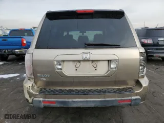 2007 Honda Pilot LX with VIN 5FNYF28197B042611, listed as a Copart auction lot 45709445 with 163,573 mi miles and Salvage Title. Bid and sale history available at carsss.com. Image 6.