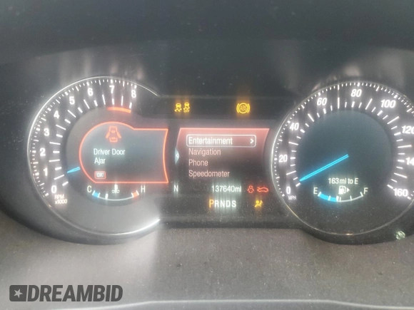 2018 Ford Explorer Platinum z VIN 1FM5K8HT9JGB29209, wystawiony jako Copart lot #58173395 z przebiegiem 137 640 mil mil oraz Szkoda całkowita • Salvage title. Historia ofert i sprzedaży dostępna na DreamBid. Obrazek 9.