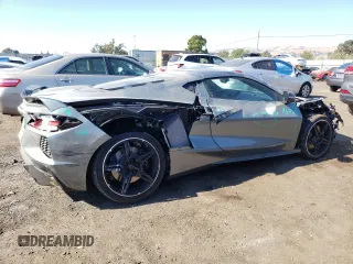 2023 Chevrolet Corvette 3LT with VIN 1G1YC2D42P5125350, listed as a Copart auction lot 65490453 with 1,139 mi miles. Bid and sale history available at carsss.com. Image 3.