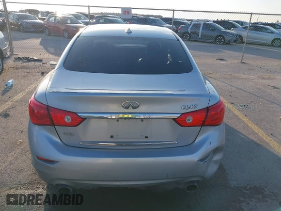 2017 Infiniti Q50 Premium with VIN JN1CV7AR6HM681017, listed as a IAAI auction lot 41212271 with 141,479 mi miles and . Bid and sale history available at carsss.com. Image 16.