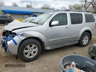 2010 Nissan Pathfinder SE z VIN 5N1AR1NB5AC623118, wystawiony jako Copart lot #51107435 z przebiegiem 176 416 mil mil oraz Szkoda całkowita • Salvage title. Historia ofert i sprzedaży dostępna na DreamBid. Obrazek 1.