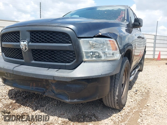 2013 Ram 1500 Tradesman with VIN 1C6RR6FG8DS572519, listed as a IAAI auction lot 42091650 with 154,323 mi miles and . Bid and sale history available at DreamBid. Image 6.