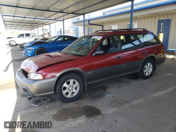 1998 Subaru Legacy Outback with VIN 4S3BG6857W7618150, listed as a Copart auction lot 63257465 with 419,599 mi miles and Salvage title. Bid and sale history available at DreamBid. Image 1.