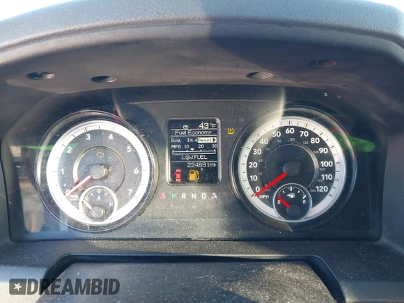 2014 Ram 1500 Tradesman with VIN 1C6RR6FGXES424342, listed as a IAAI auction lot 41393199 with 224,891 mi miles and . Bid and sale history available at DreamBid. Image 7.