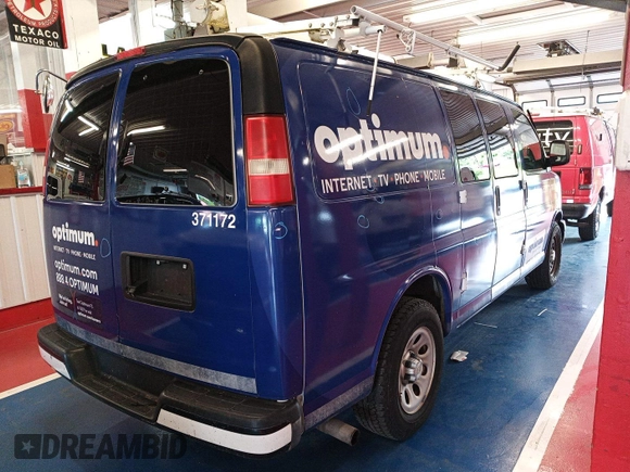 2013 Chevrolet Express Cargo with VIN 1GCSGAFX7D1134745, listed as a IAAI auction lot 42621716 with 44,779 mi miles and . Bid and sale history available at DreamBid. Image 8.
