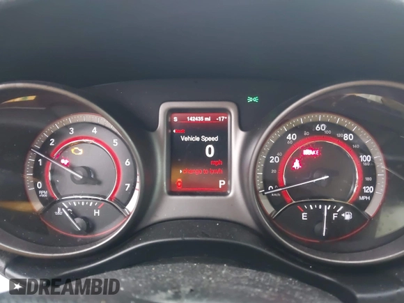 2015 Dodge Journey Crossroad with VIN 3C4PDCGG1FT548706, listed as a IAAI auction lot 41568038 with 142,435 mi miles and . Bid and sale history available at DreamBid. Image 7.
