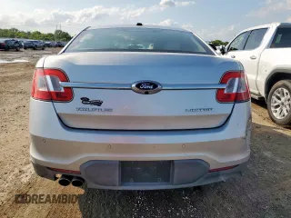 2012 Ford Taurus Limited with VIN 1FAHP2FW8CG109362, listed as a Copart auction lot 58862225 with 197,539 mi miles and Salvage title. Bid and sale history available at DreamBid. Image 6.
