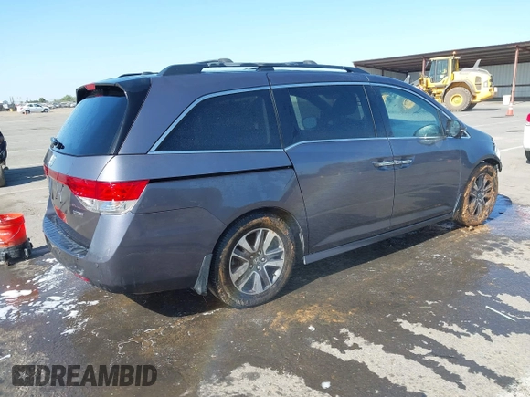 2015 Honda Odyssey Touring Elite с VIN 5FNRL5H93FB056183, выставлен на аукционе IAAI как лот 42073205 с пробегом 119 874 миль миль и . История ставок и продаж доступна на DreamBid. Изображение 4.