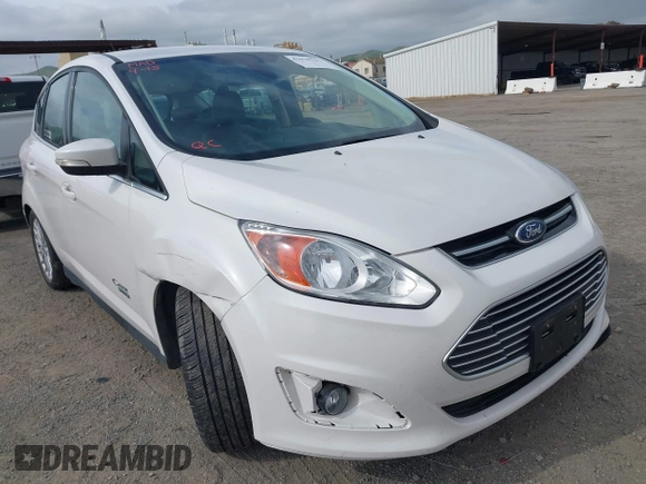 2016 Ford C-Max Energi SEL with VIN 1FADP5CUXGL102011, listed as a IAAI auction lot 41935337 with 95,279 mi miles. Bid and sale history available at carsss.com. Image 1.