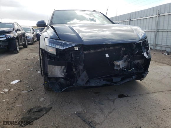 2019 Audi Q8 Premium Plus with VIN WA1EVAF17KD020443, listed as a Copart auction lot 41344872 with 19,208 mi miles. Bid and sale history available at carsss.com. Image 9.