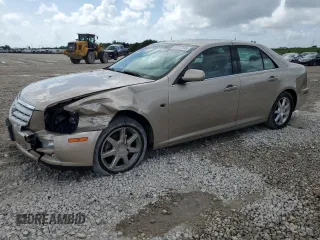 2005 Cadillac STS z VIN 1G6DC67A950198064, wystawiony jako Copart lot #60727635 z przebiegiem 93 517 mil mil oraz Szkoda całkowita • Salvage title. Historia ofert i sprzedaży dostępna na DreamBid. Obrazek 1.
