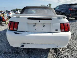 2002 Ford Mustang Deluxe with VIN 1FAFP44492F121223, listed as a Copart auction lot 62474065 with 128,984 mi miles and Salvage title. Bid and sale history available at DreamBid. Image 6.