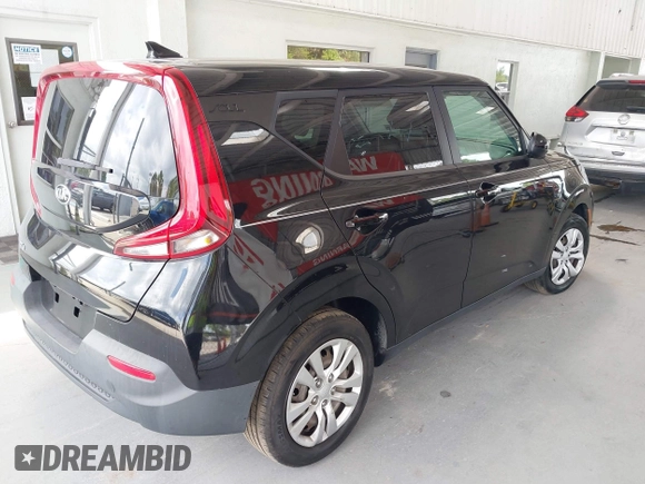 2020 Kia Soul S with VIN KNDJ23AU5L7119840, listed as a IAAI auction lot 42139898 with 63,549 mi miles and . Bid and sale history available at DreamBid. Image 4.