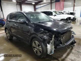 2015 Kia Sportage EX with VIN KNDPCCAC3F7712406, listed as a Copart auction lot 54839205 with 108,569 mi miles and Salvage title. Bid and sale history available at DreamBid. Image 4.