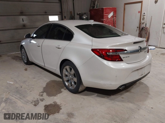 2016 Buick Regal Premium II with VIN 2G4GS5GX3G9176688, listed as a IAAI auction lot 41855306 with 101,170 mi miles. Bid and sale history available at carsss.com. Image 3.