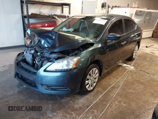 2014 Nissan Sentra S with VIN 3N1AB7AP2EY327907, listed as a IAAI auction lot 41341622 with 149,698 mi miles. Bid and sale history available at carsss.com. Image 18.