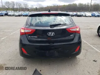 2014 Hyundai Elantra GT with VIN KMHD35LH2EU197594, listed as a Copart auction lot 51526895 with 50,853 mi miles and Salvage Title. Bid and sale history available at carsss.com. Image 6.