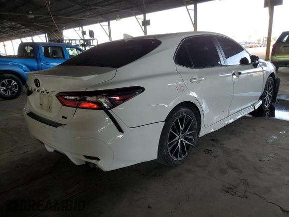 2023 Toyota Camry SE with VIN 4T1G11AK3PU751545, listed as a Copart auction lot 50363385 with 47,488 mi miles and Salvage Title. Bid and sale history available at DreamBid. Image 3.