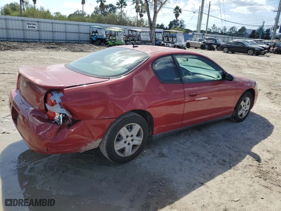 2007 Chevrolet Monte Carlo LS with VIN 2G1WJ15K479191678, listed as a Copart auction lot 77086664 with 158,942 mi miles and Salvage Title. Bid and sale history available at carsss.com. Image 3.