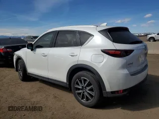 2018 Mazda CX-5 Grand Touring with VIN JM3KFADM5J1350107, listed as a Copart auction lot 50332375 with 110,319 mi miles and Salvage Title. Bid and sale history available at DreamBid. Image 2.
