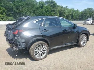 2024 Lexus NX 350h Luxury with VIN 2T2HKCEZ2RC018424, listed as a Copart auction lot 63134645 with 5,158 mi miles and Salvage title. Bid and sale history available at DreamBid. Image 3.